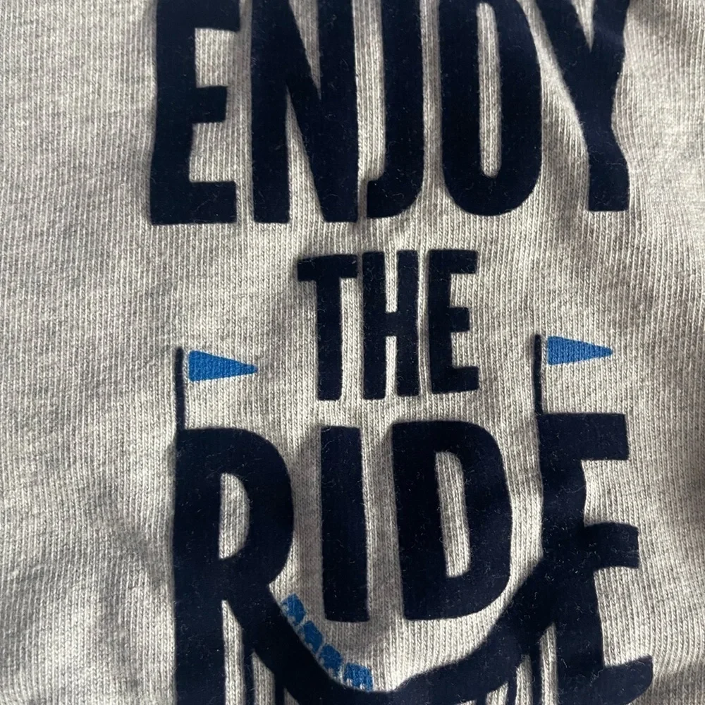 GAP Baby Gray Sweatshirt - Enjoy the Ride